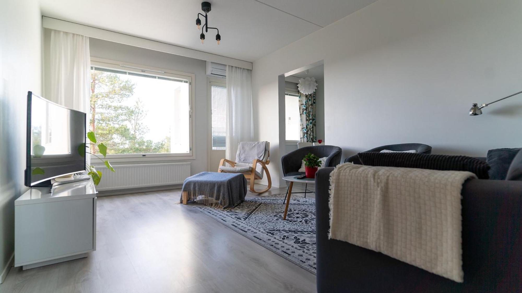 Spacious 68M2 Apartment With Fabulous Forest View And Aircon Järvenpää Eksteriør bilde