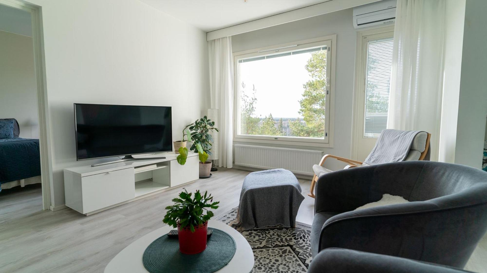Spacious 68M2 Apartment With Fabulous Forest View And Aircon Järvenpää Eksteriør bilde